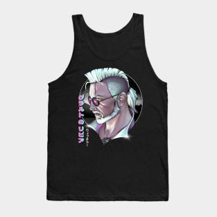 Katakana Wolf [LILAC & GOOSEBERRY] Tank Top